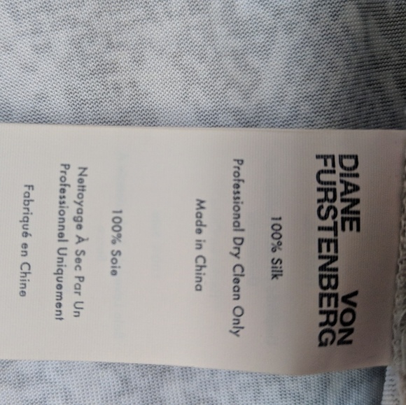 Diane Von Furstenberg Python print Wrap Dress NWOT - Picture 3 of 5